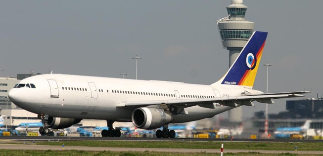 Airbus A300 der ehemaligen türkischen Fly Air (2005).