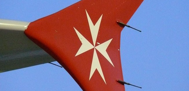 <p style="text-align: left;">Winglet einer Air-Malta-Maschine: Die Airline verliert viel Geld.</p>