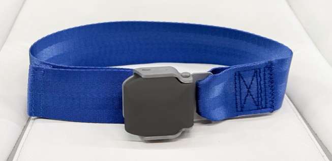 Der Smart Belt von ACM Aircraft Cabin Modification: Ausgestattet mit Sensortechnik.