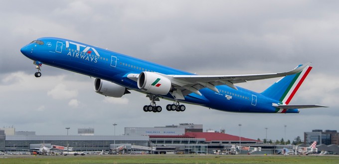 Airbus A350 von ITA Airways.