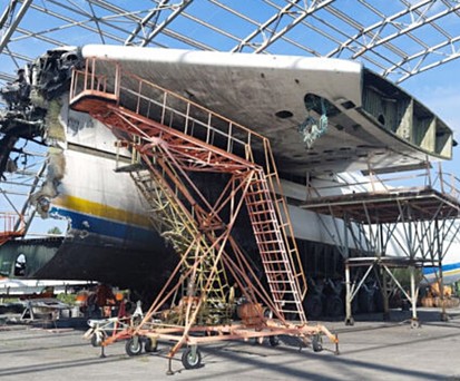 Was von der Antonov An-225 noch übrig ist: So sieht ...