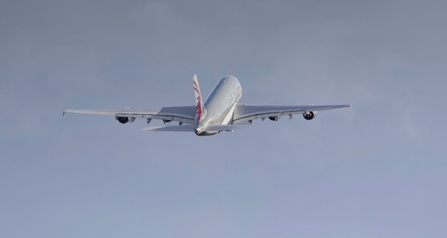 airbus a380 qatar airways fra a7 apf