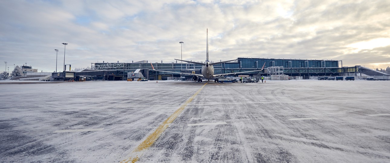 Flughafen Rovaniemi: Immer beliebter.