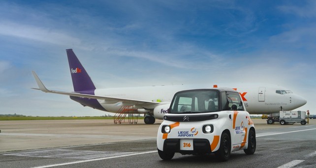 Frachter von Fedex in Lüttich: Künftig gibts am belgischen Flughafen keine regulären Passagierflüge mehr.