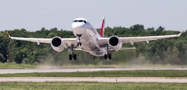 Die erste Maschine startete am 30. Juni in Montreal und wurde via Dublin nach Zürich überführt.