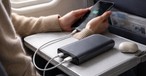 Powerbank im Flugzeug: Heikel.