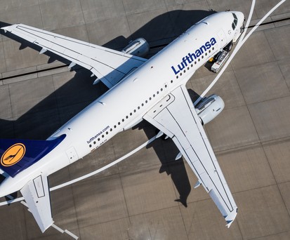 Airbus A319 von Lufthansa: Bald in Graz und Salzburg.