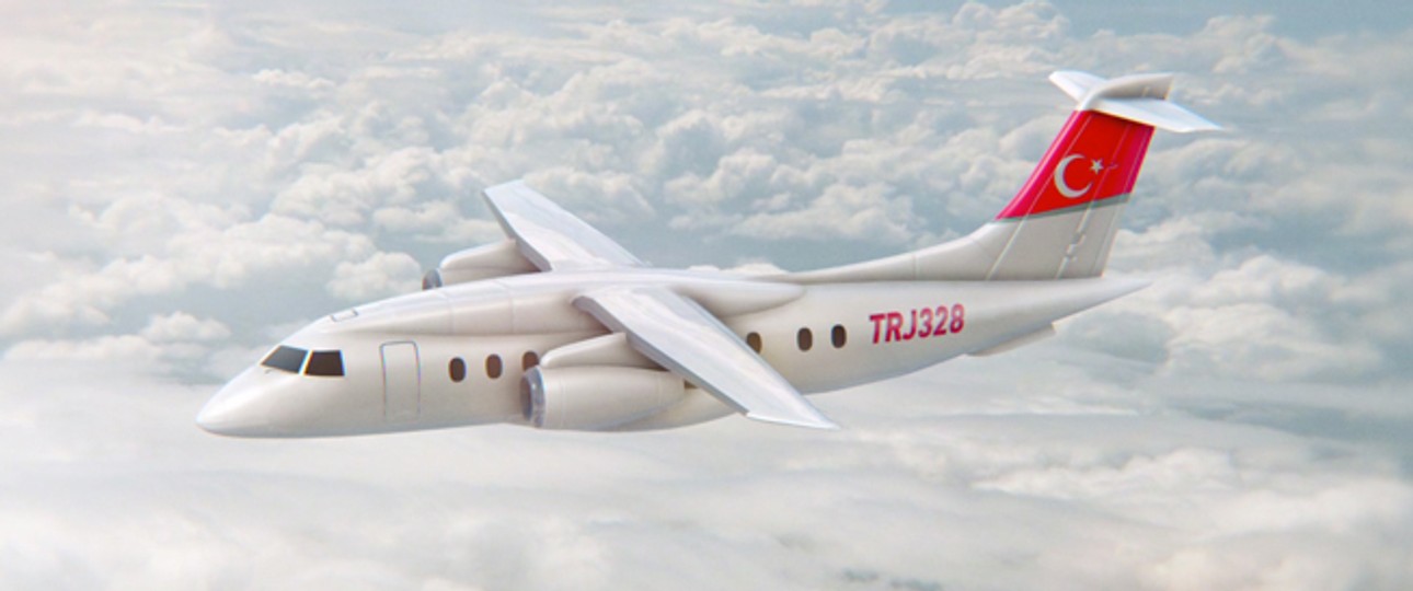 TRJ328: So soll der neue Regionaljet aussehen.