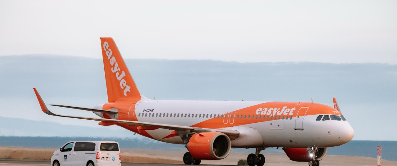 Airbus A320 von Easyjet: Probleme mit EES in Mailand.