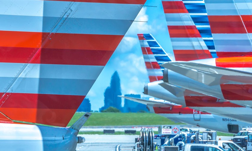 Flugzeuge von American Airlines: Die Airline setzt auf mehr Premium und ein größeres Netzwerk.