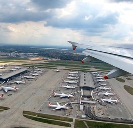 Blick auf den Flughafen Heathrow: British Airways ist die größte Airline am Platz.