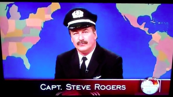 Captain Steve Rogers a.k.a Alec Baldwin: «Er ist ein amerikanischer Schatz!»