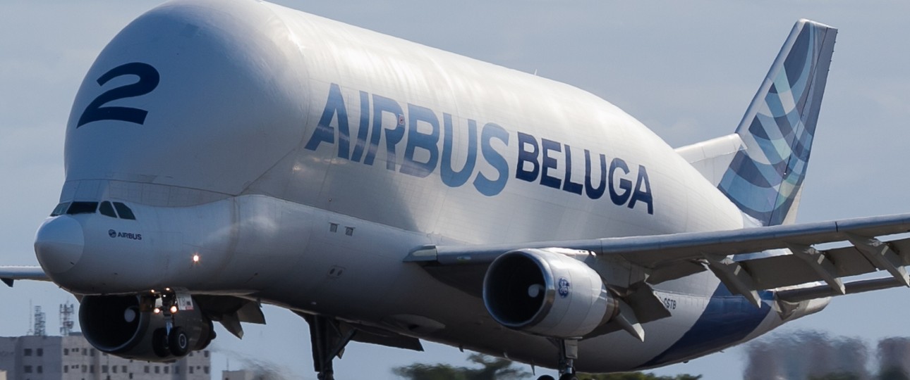 Airbus Beluga ST in Brasilien: Der riesige Frachter ...