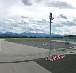 Flughafen Klagenfurt: Ziemlich wenig los.
