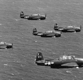 Fünf TBM Avenger der US Navy: Die Bomber kehrten von einer Übung nicht zurück.