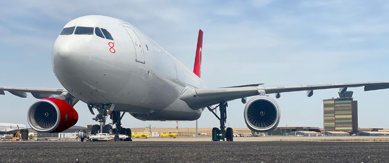 Airbus A330-300 von Galistair: Die mexikanische Mas Air hat 49 Prozent der Anteile an der Airline übernommen.