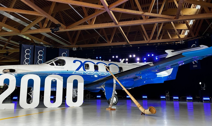 Pilatus Aircraft hat am 12. Mai 2023 den 2000. PC-12 ausgeliefert.