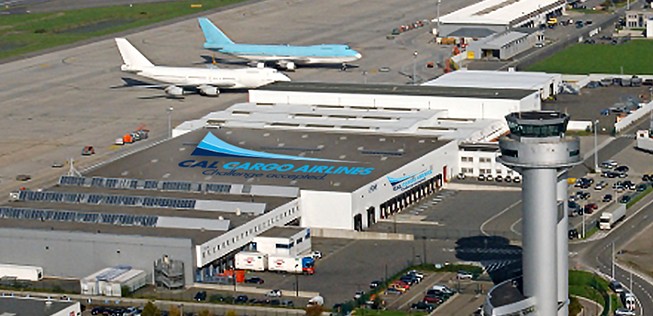 CAL-Terminal in Lüttich: Der Sitz in Belgien wäre ideal.