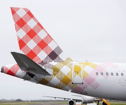 Airbus A319 von Volotea: Die Airline fliegt bald für Airbus.