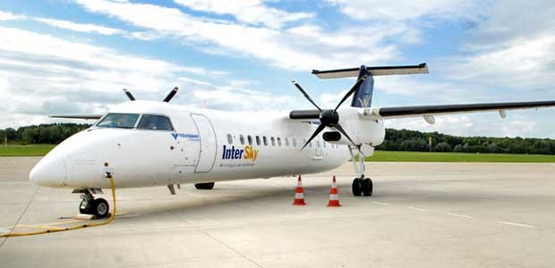 Bombardier Dash 8 von Intersky: Bald in Memmingen stationiert.