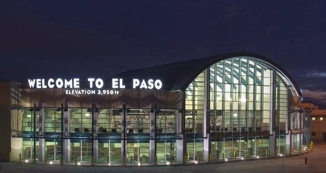 Terminal am El Paso International Airport: Der Flughafen wurde ohne Vorwarnung geschlossen. 