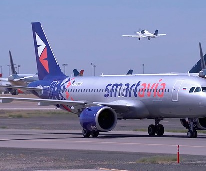 Airbus A320 Neo von Smartavia: Die Flotte soll kräftig wachsen.