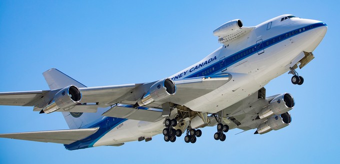 Der Flieger ist heute fast 38 Jahre alt ...