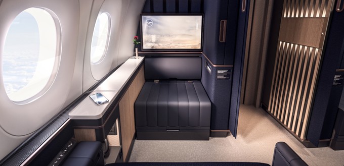 Lufthansas neues Langstreckenprodukt namens Allegris: Suiten in der First Class ...