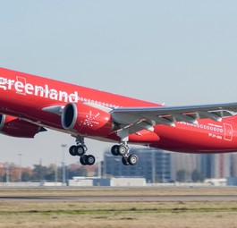 Air Greenlands Airbus A330 Neo nach Kollision am Boden