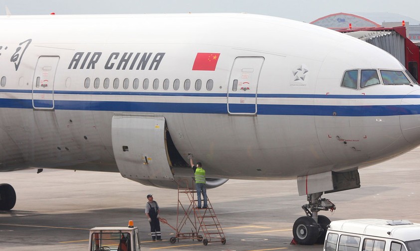 Flugzeug von Air China: Die Airline schneidet nicht gut ab.