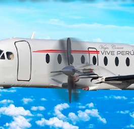So präsentiert sich Vive Perú: Die Flotte ist aber noch unbestimmt.