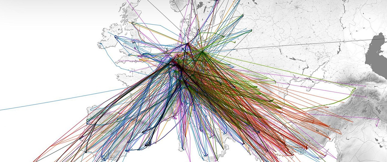 824 Routen boten Billigflieger ab Deutschland im Sommer 2022 an: Bitte klicken Sie auf das Bild, um es zu vergrößern und auch die Legende zu sehen.