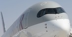 Airbus A350 von Qatar Airways: Ein Jet dieses Typs wird nun umlackiert.