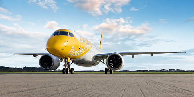 Die erste Embraer E190-E2 für Scoot: Die ...