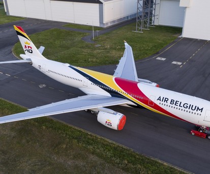 Der erste A330 Neo für Air Belgium: Die Maschine ...