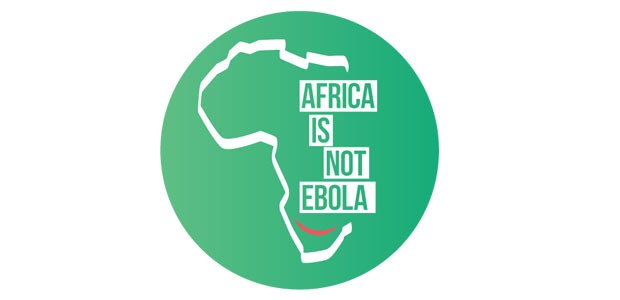Das Logo der Kampagne: Die Öffentlichkeit soll aufgeklärt werden, dass das Virus nicht auf dem gesamten Kontinent ausgebrochen ist.