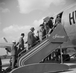 Erstflug am 14. Juni 1948: Der Flughafen Zürich ist in Betrieb.