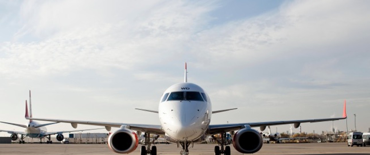 Embraer E195 von Austrian Airlines: Die Aufnahme der neuen Flugzeuge bereitet Probleme.