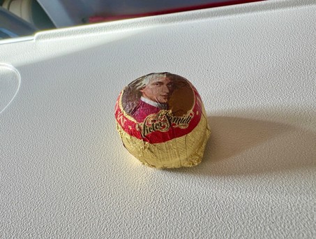 Mozartkugel an Bord von Austrian Airlines: Wird es auch im kommenden Jahr geben.