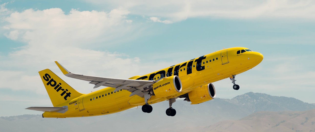 Airbus A320 von Spirit Airlines: 2019 orderte die Fluggesellschaft im großen Stil Flugzeuge.