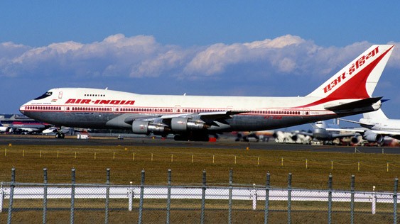 Boeing 747-200 von Air India: Eine Maschine des Typs verschwand auf Flug AI182.