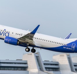 Flieger von Belavia: die Airline soll den russischen Fluglinien aushelfen.