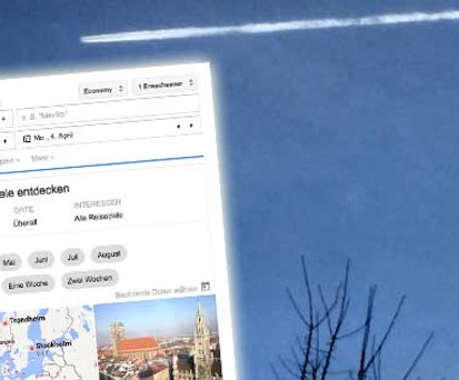 Google Flights: Unentschlossene können sich mit Angeboten wie im Reisebüro-Schaufenster inspirieren lassen.
