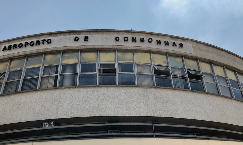 Terminal von Congonhas: Architektonisch reizvoll, aber enovierungsbedürftig.