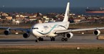 Der Airbus A340-300 noch bei Iran Aseman Airlines: Es ist der zweite Airbus a340. der je gebaut wurde.