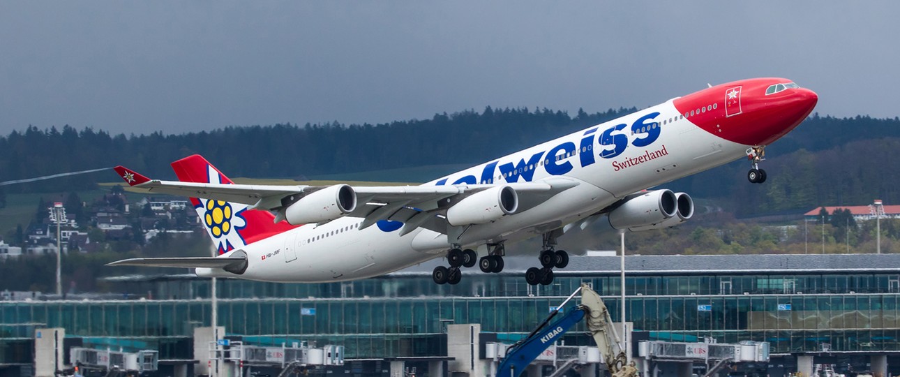 HB-JMF (Archivbild): Hatte beim Start in Zürich Mühe.