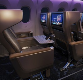 Premium Economy Class im Dreamliner von China Airlines: So soll sie aussehen.
