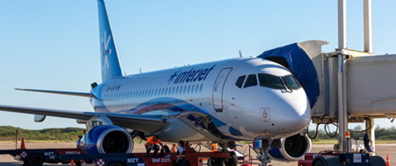 Sukhoi Superjet von Interjet: Derzeit alle am Boden.