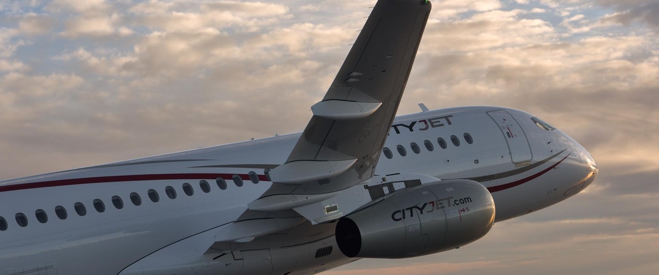 Sukhoi Superjet von City Jet: Die irische Fluglinie besitzt sechs Stück der russischen Flieger.