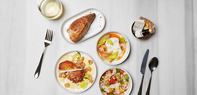 Das Essen wurde konzipiert von der New Yorker Restaurantkette Delicious Hospitality Group.